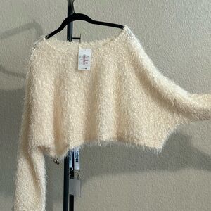 Cozy Cream Sweater - Snow Top